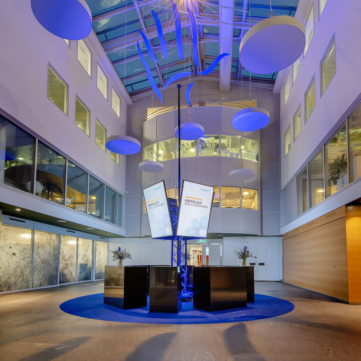 gäste empfangs theke mieten in schwarz