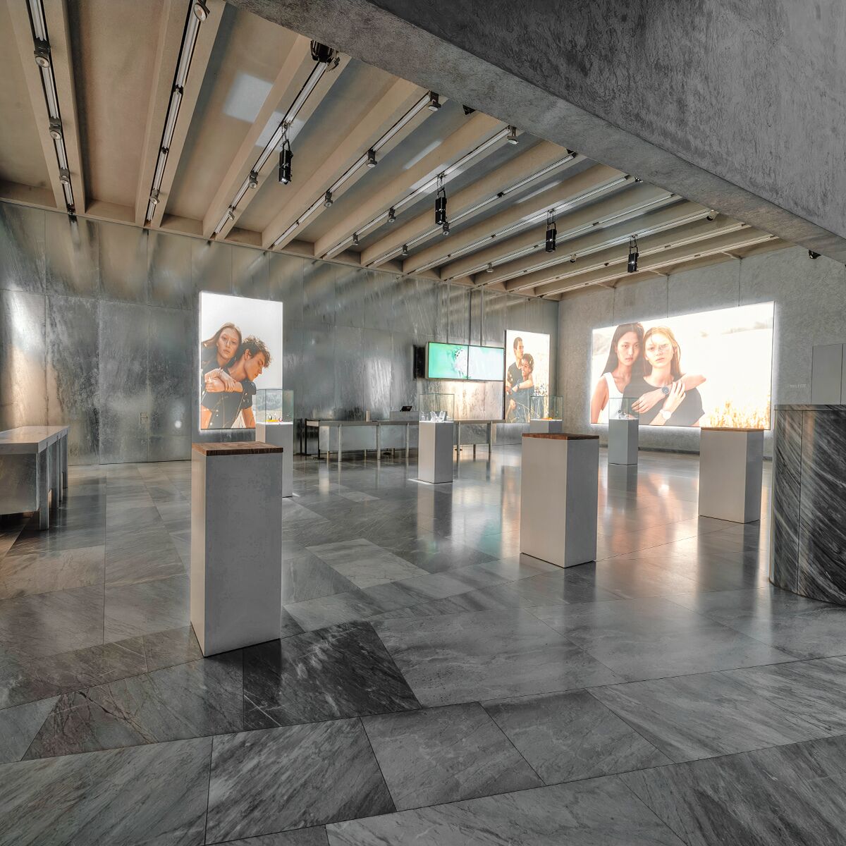 stehtische mieten für event in weiss mit holz