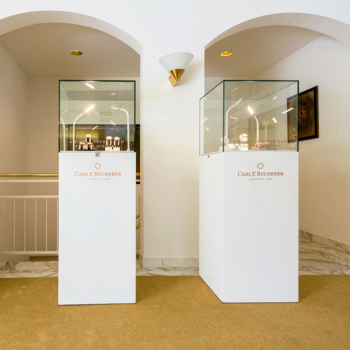 CL Uhren Schmuck Vitrine 100/50 LED – Bild 2