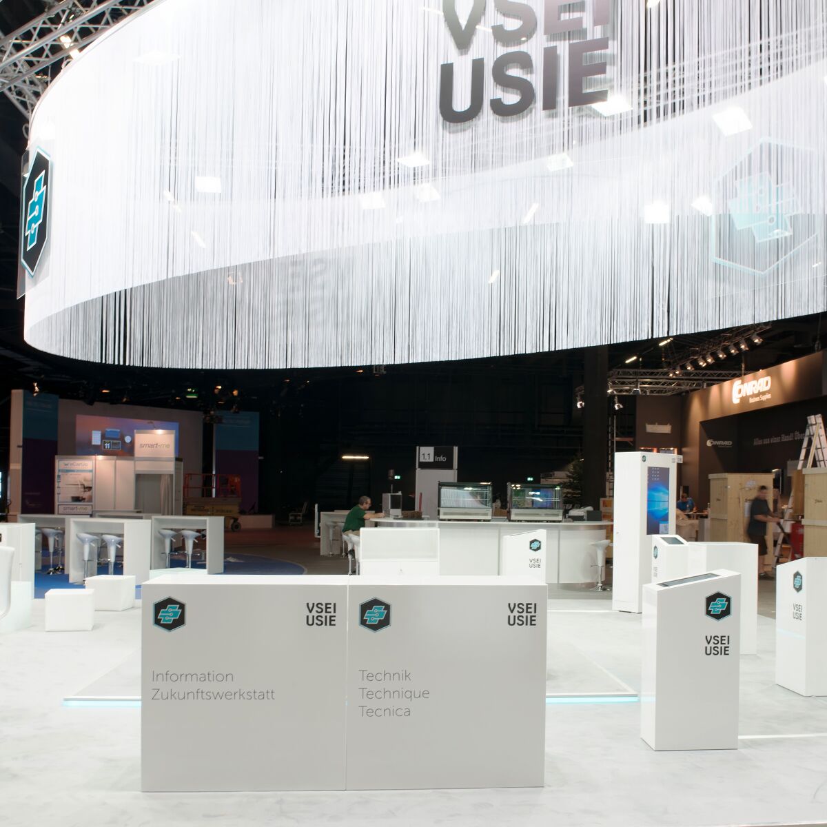 weisse messe theken mieten für event