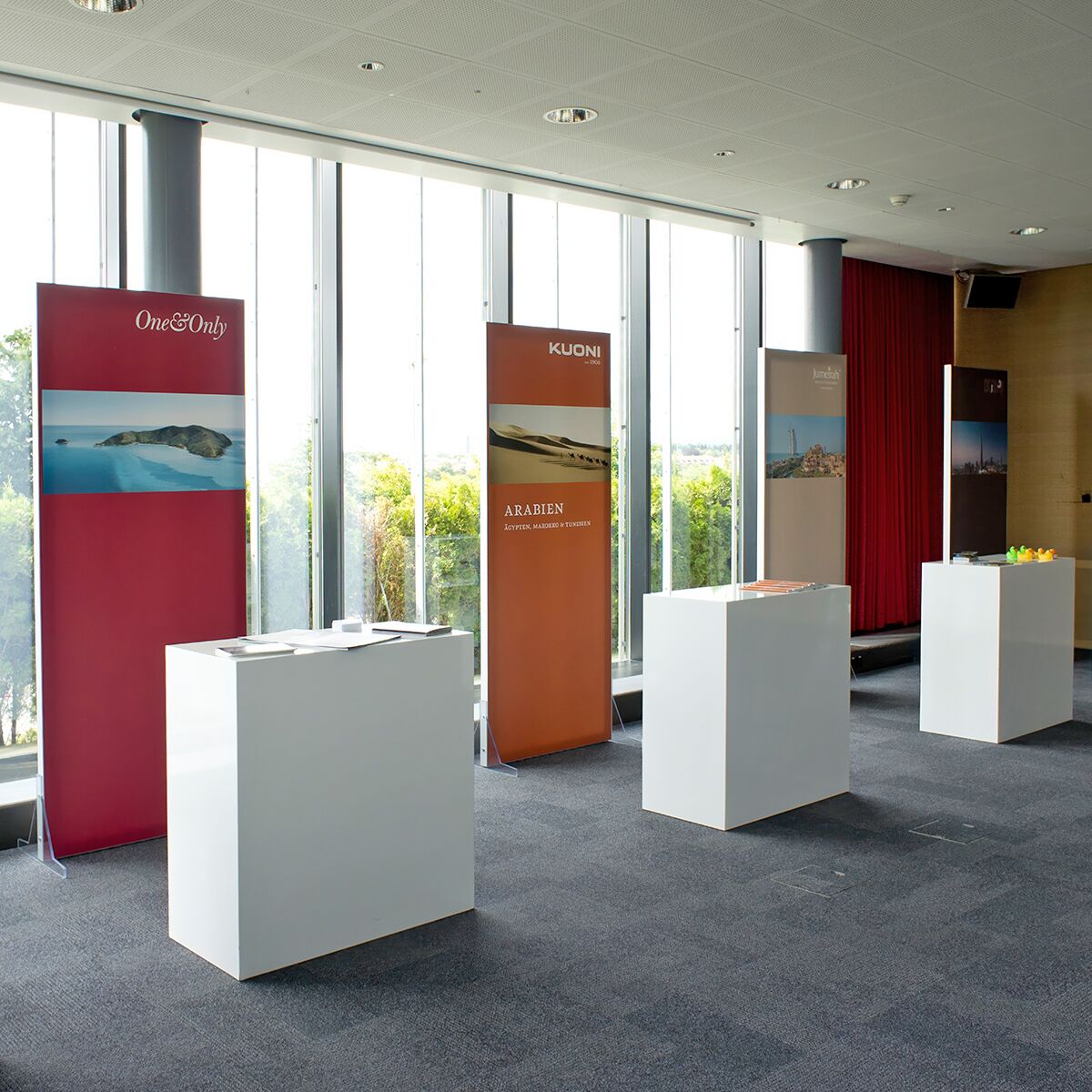 weisse messe theken mieten