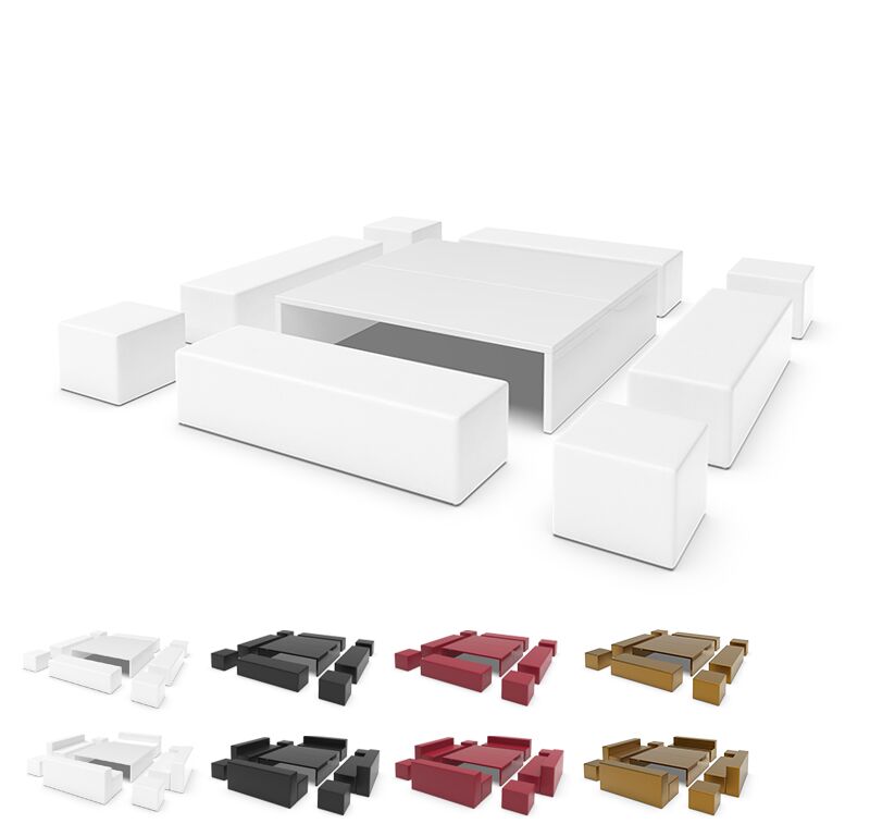 cube lounge garnitur 16 20 personen
