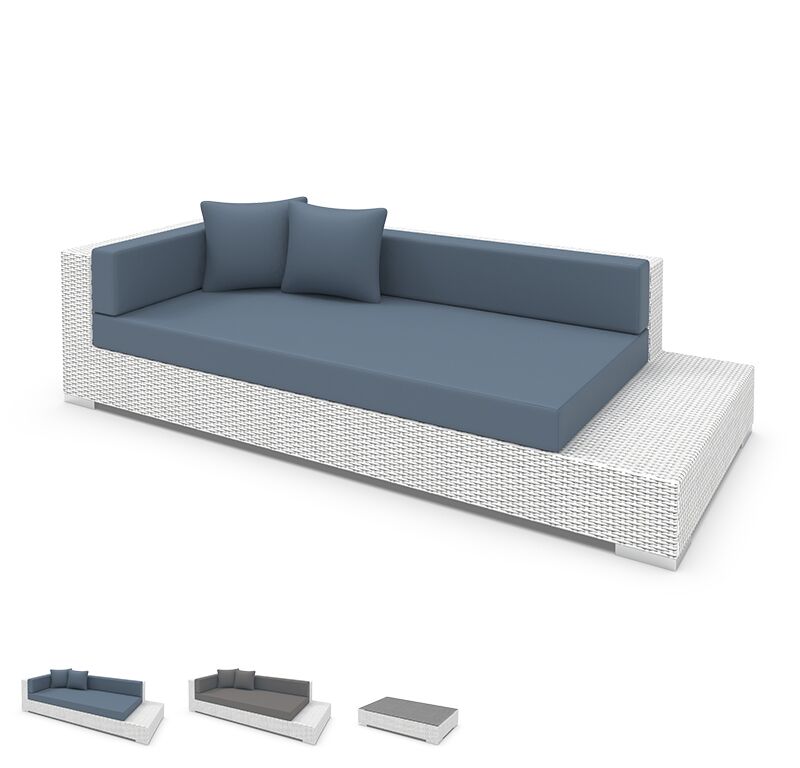 Elegance Rattan Lounge Eck- Element