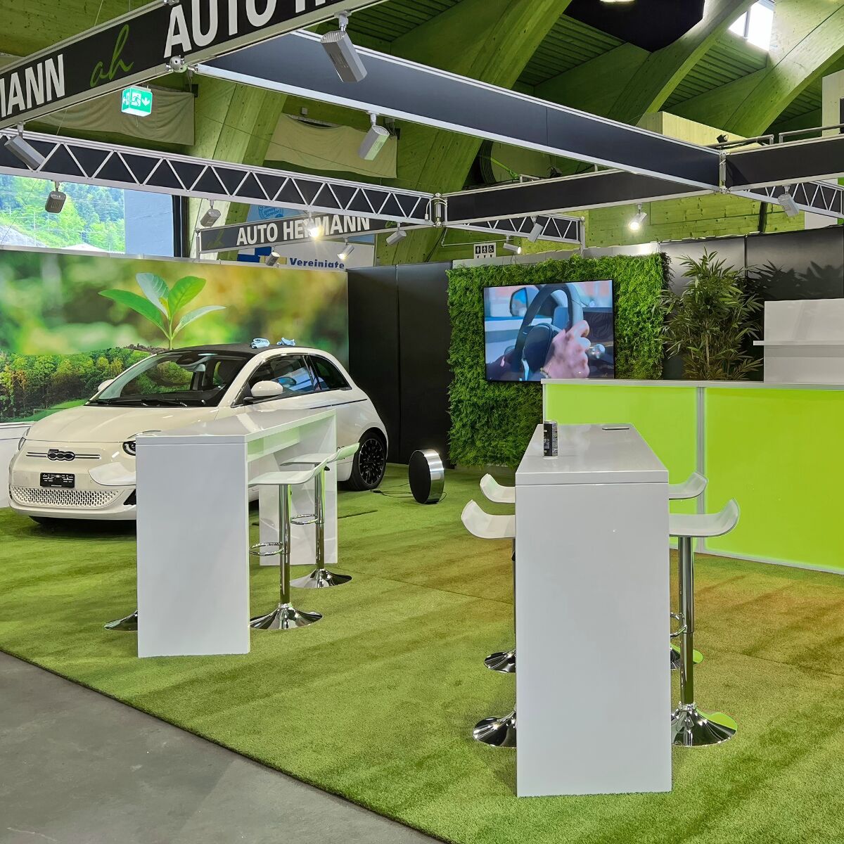 messe stand barhocker mieten mit stehtischen