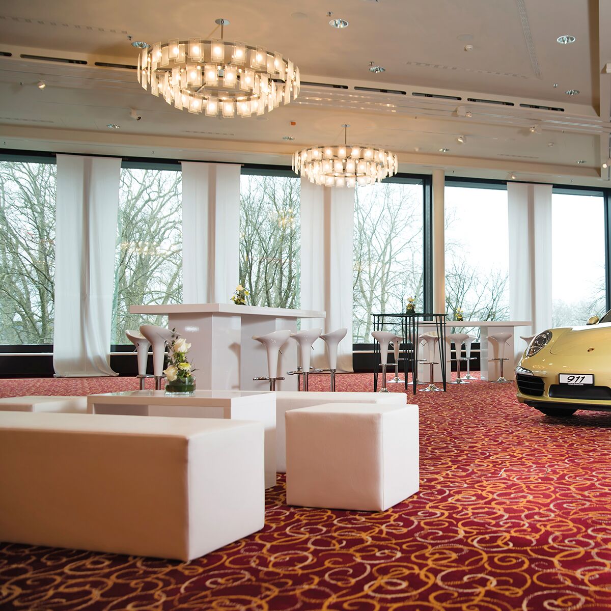 kleine lounge mieten für promotions event