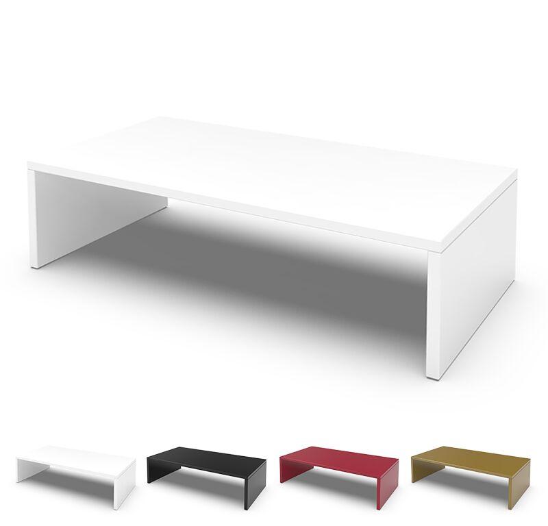 cube lounge tischlement 160x80 weiss