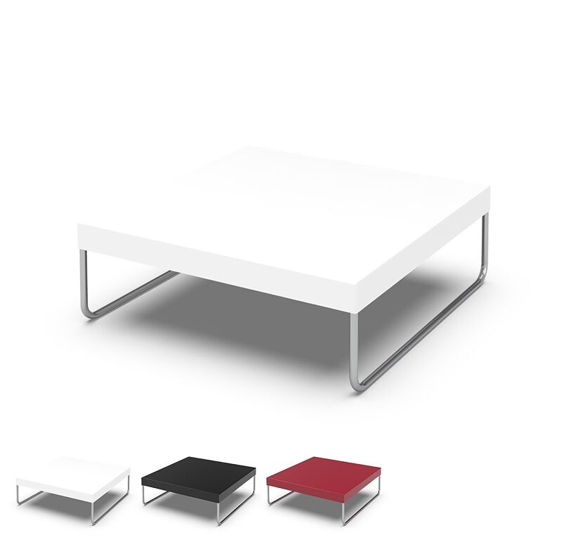 verso beistelltisch 80x80 weiss