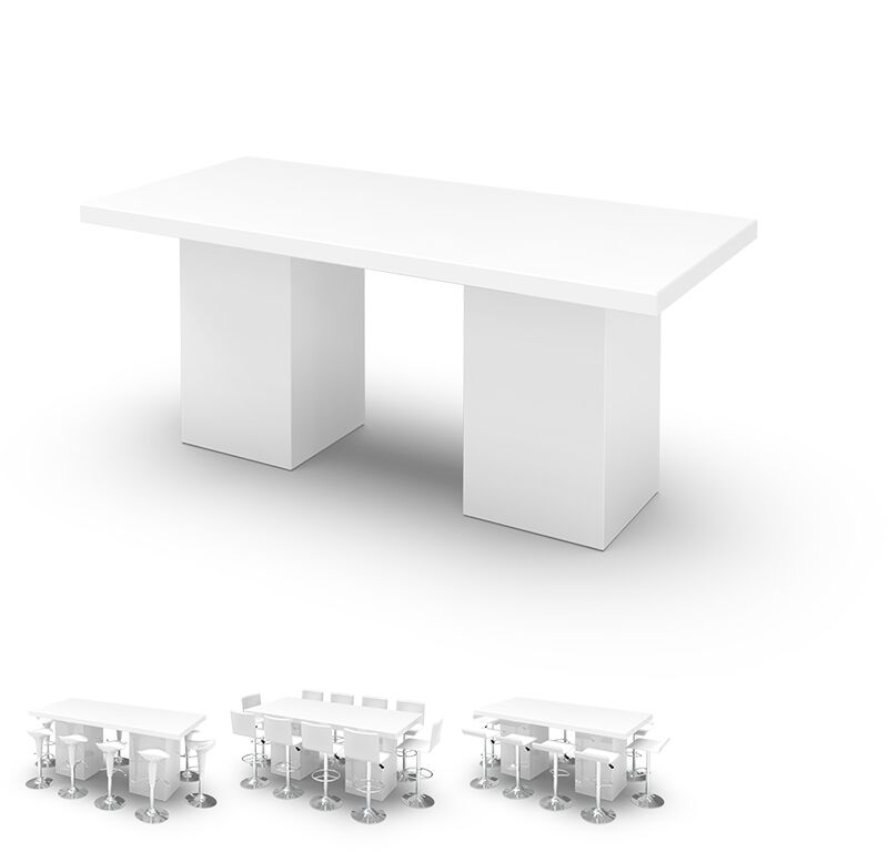 10 hochtisch 220x100