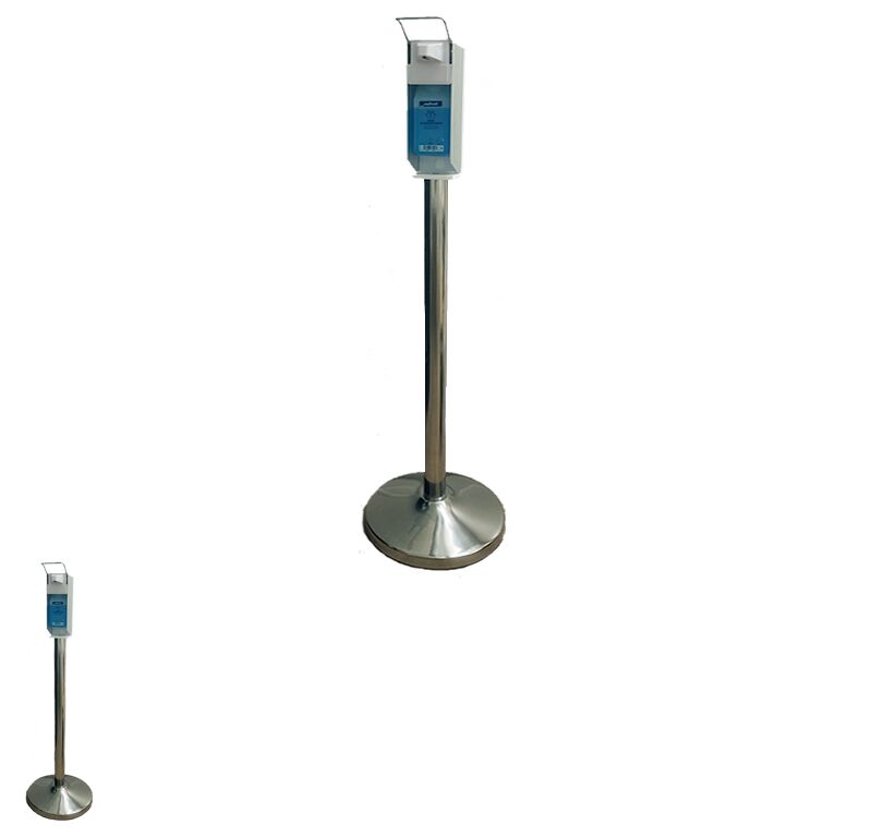 02 desinfektionsständer silver