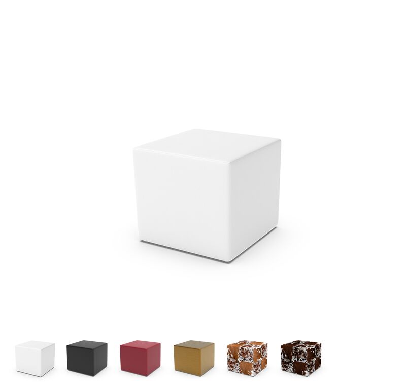 cube lounge 1er sitzelement weiss