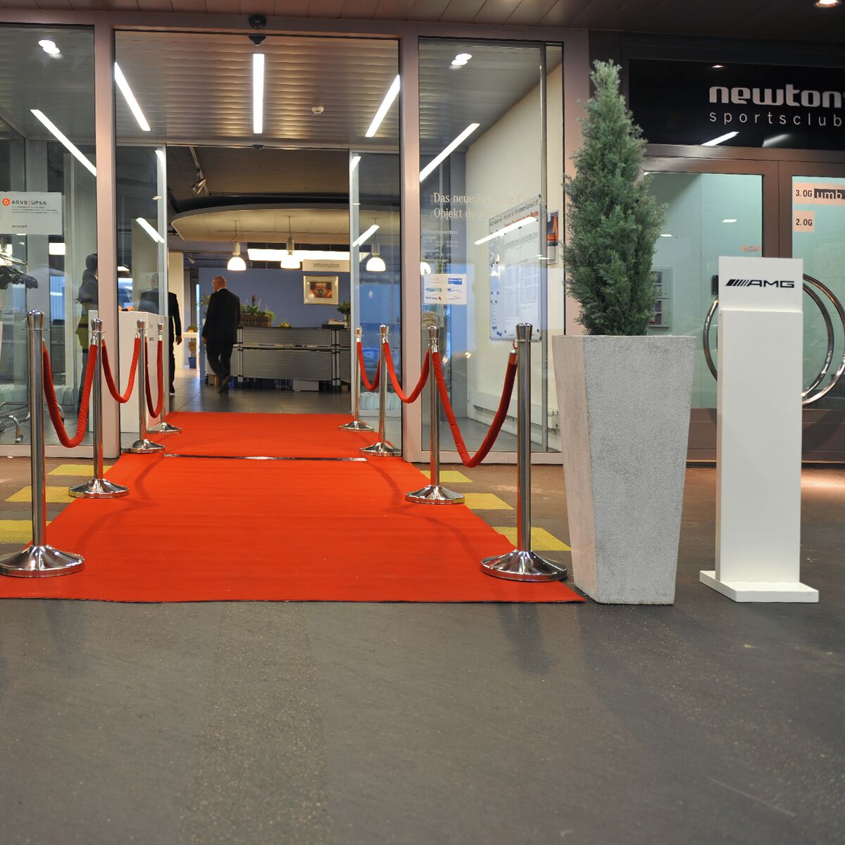 event eingangs beschilderung mieten