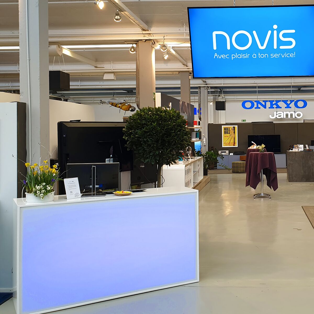 led empfangs theke mieten für event und messe