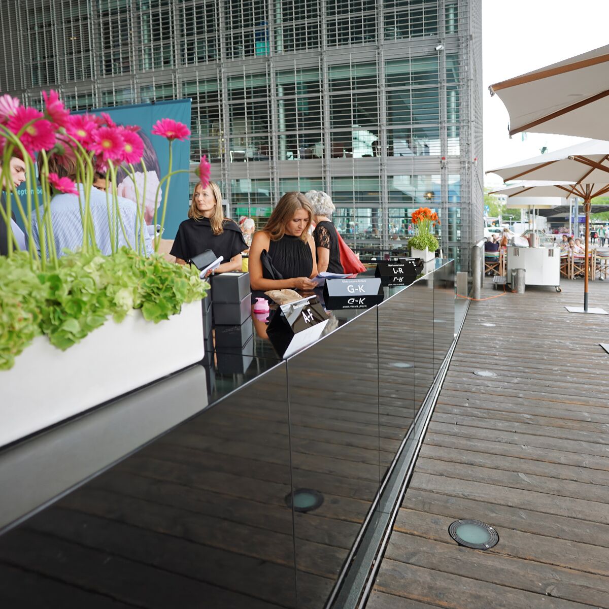 theke mieten in schwarz für event und messe