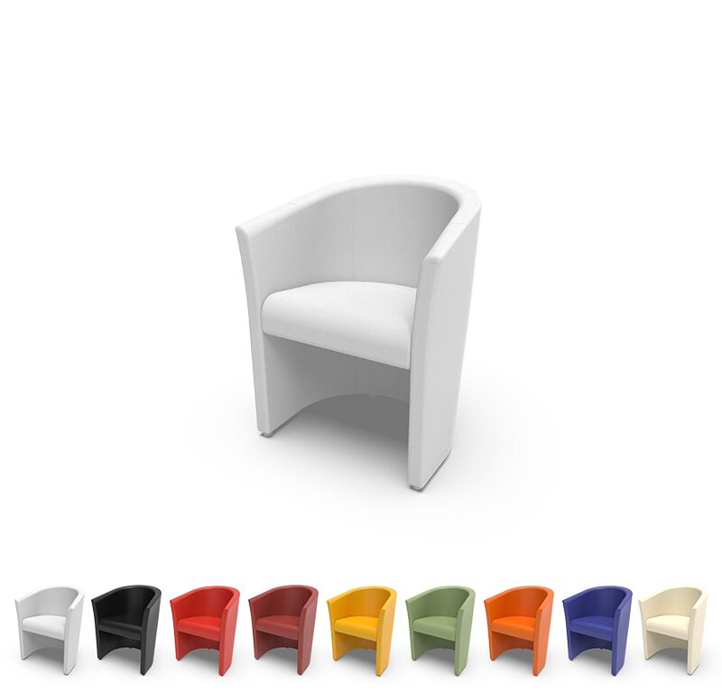 classic line 1er sessel weiss