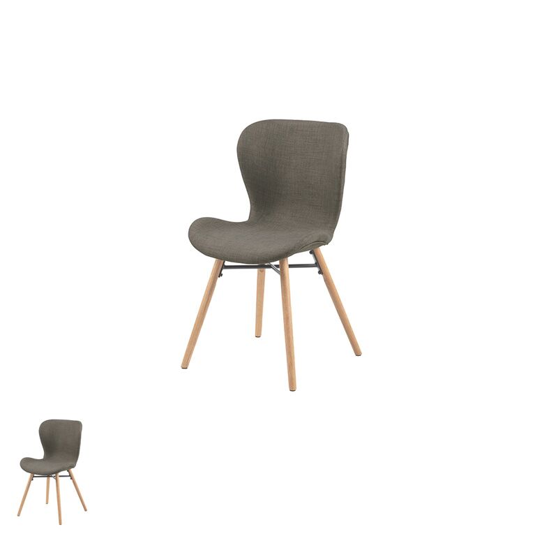 stoffstuhl in khaki mieten