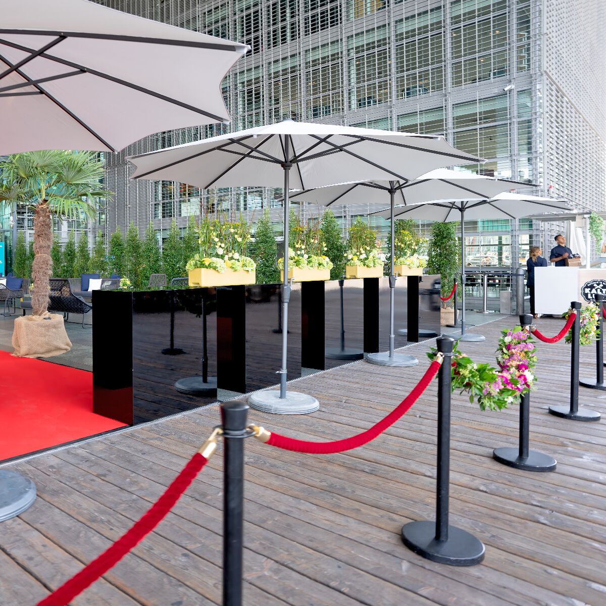 aussen bart theke mieten für apero event