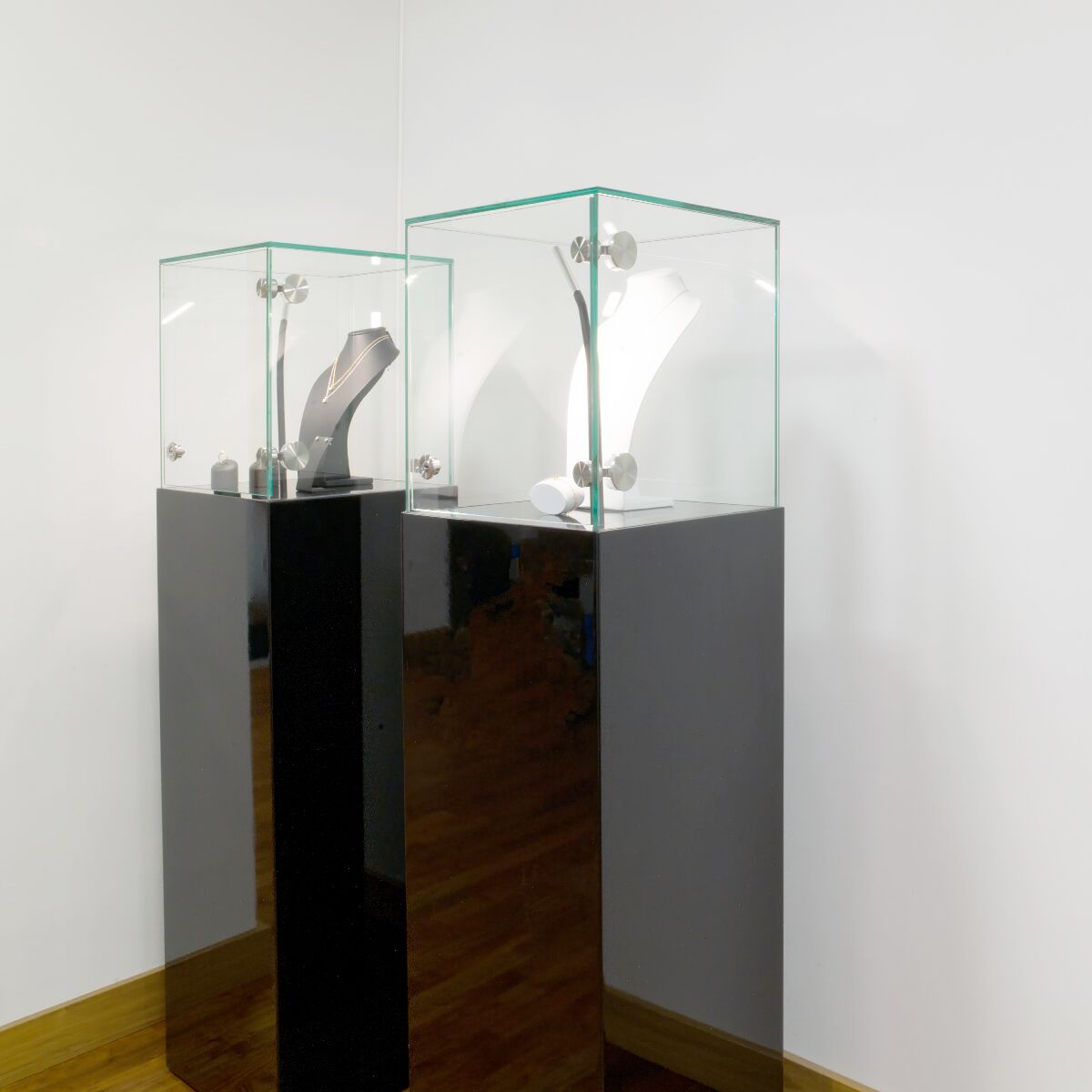 glasvitrine mieten mit led beleuchtung