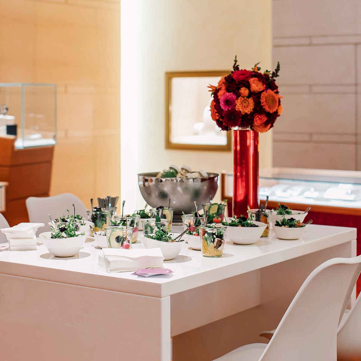 kleiner banketttisch mieten für event catering