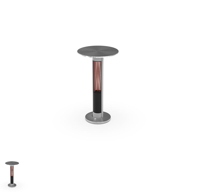 17 calido heiz stehtisch Ø60