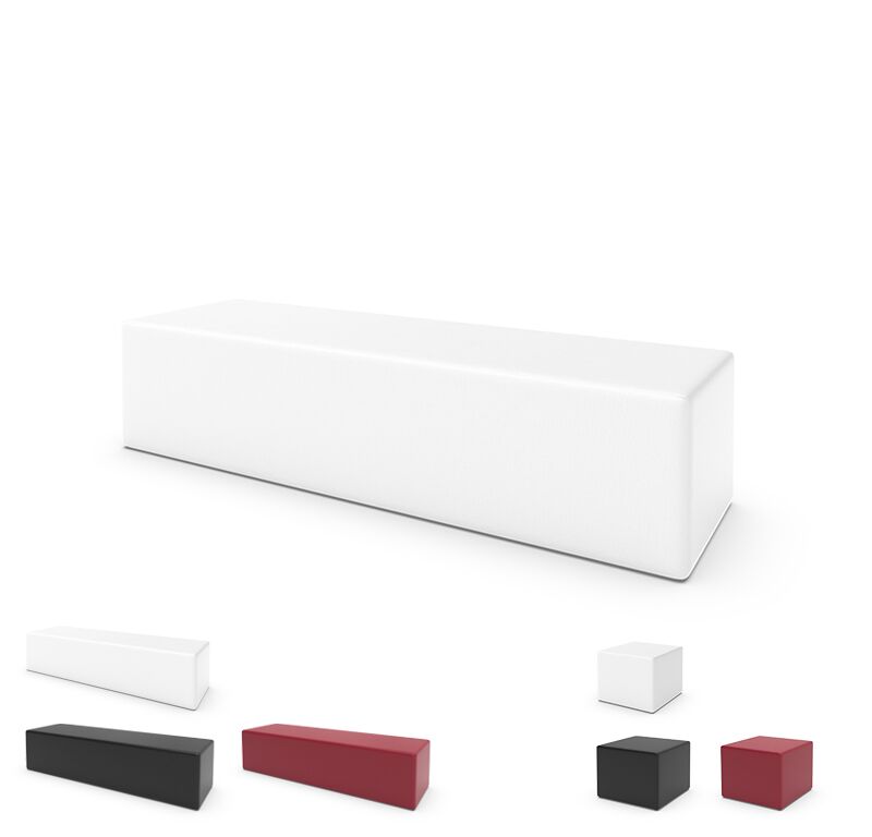 outdoor lounge sitzelemente mieten in weiss schwarz rot