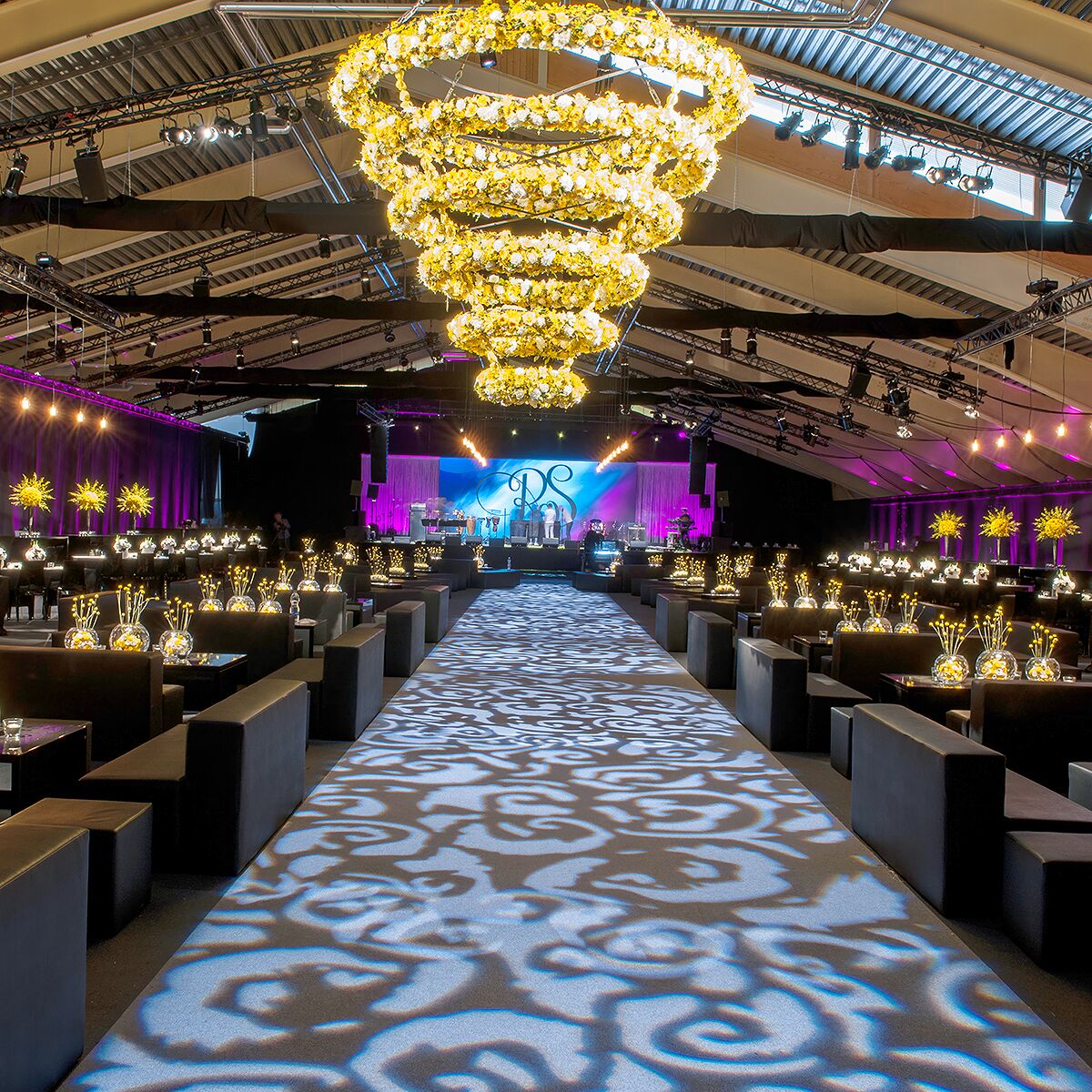 lounge mieten in schwarz für gross veranstaltung