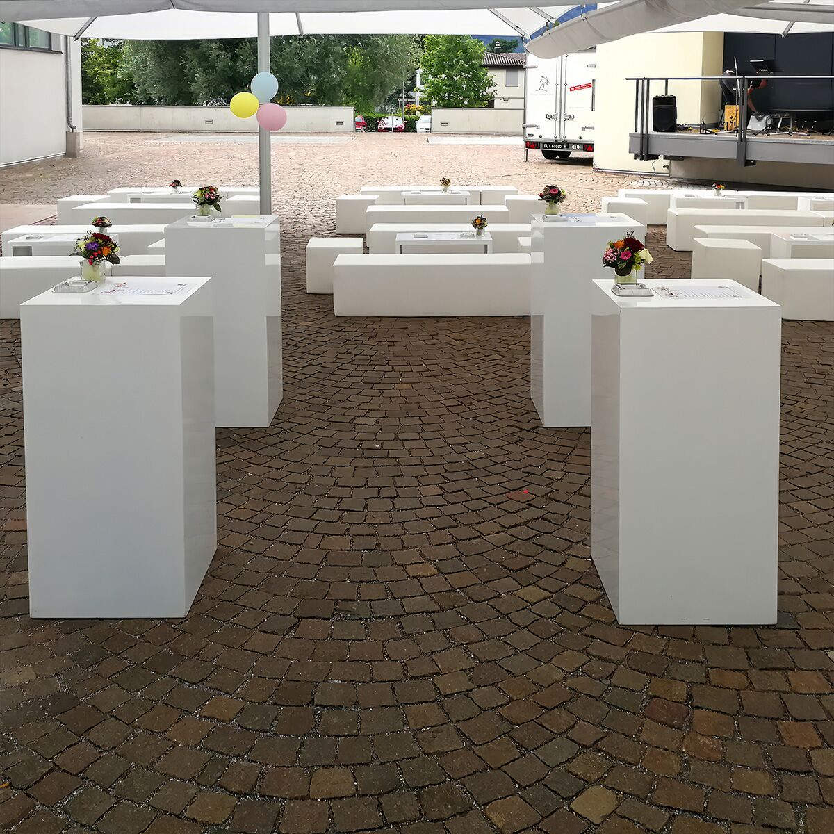 outdoor lounge möbel mieten für apero event