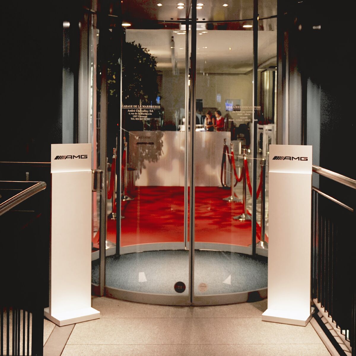 schilder mieten für event eingang