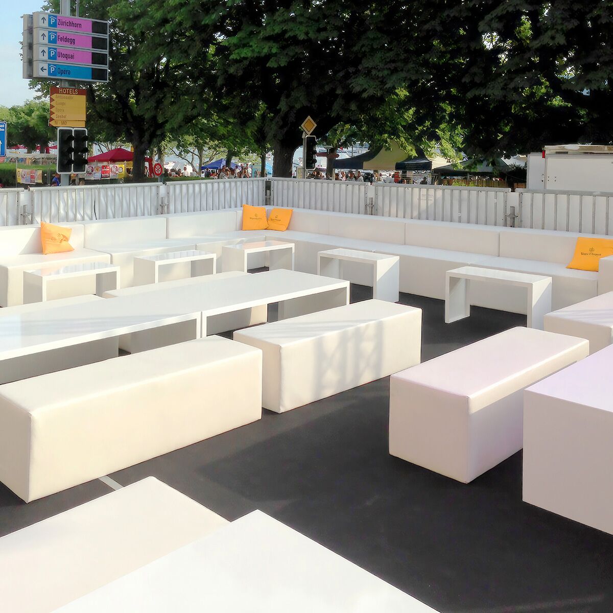 outdoor lounge moebel mieten in weiss